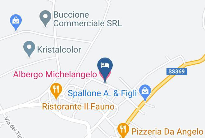 Benevento - Albergo Michelangelo Maps