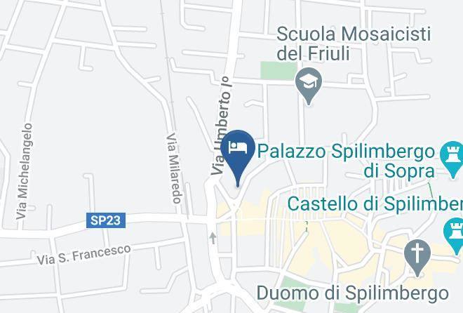 Albergo Michielini Map