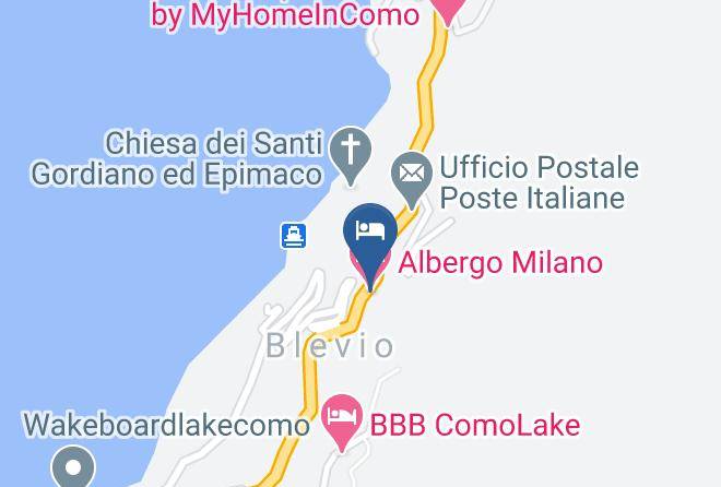 Albergo Milano Map