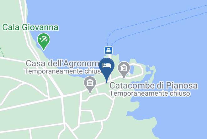 Leghorn - Albergo Milena Maps