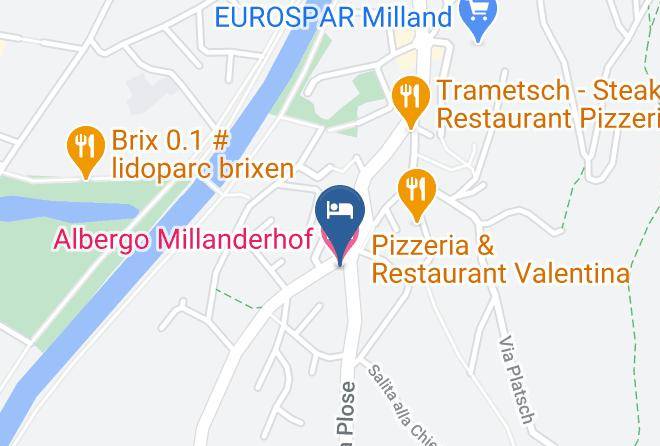 Bolzano - Albergo Millanderhof Maps