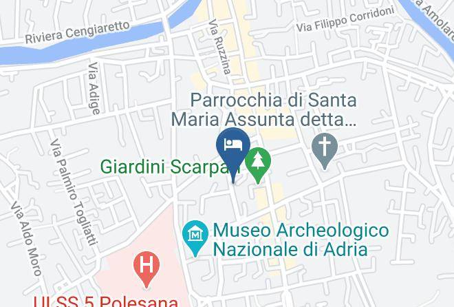 Rovigo - Albergo Minuetto Maps