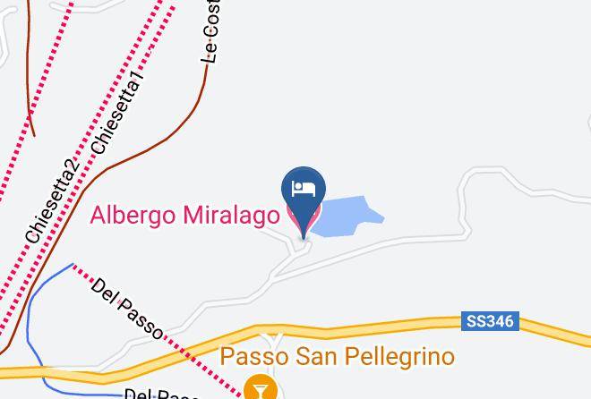 Trento - Albergo Miralago Maps