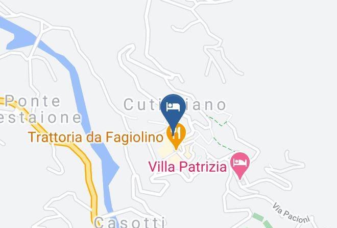 Pistoia - Albergo Miramonte Maps