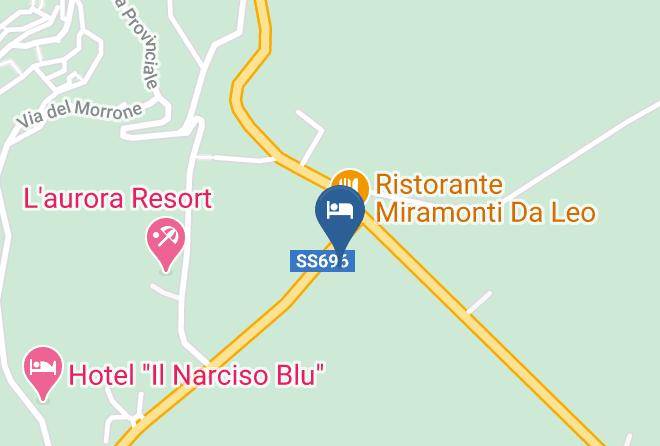 L Aquila - Albergo Miramonti Maps