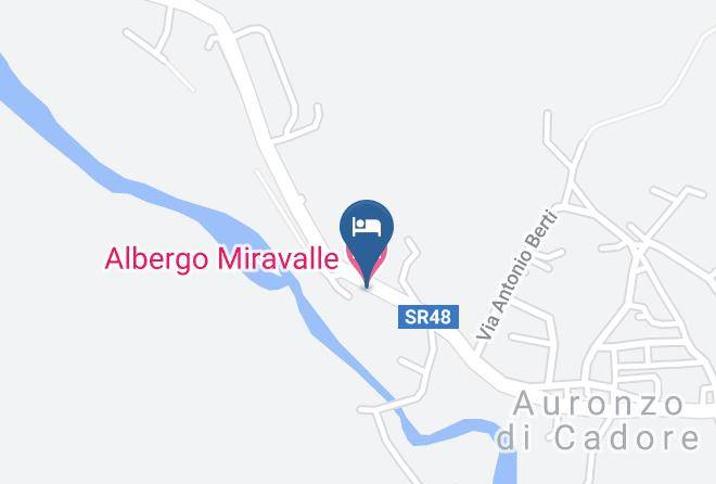 Belluno - Albergo Miravalle Maps