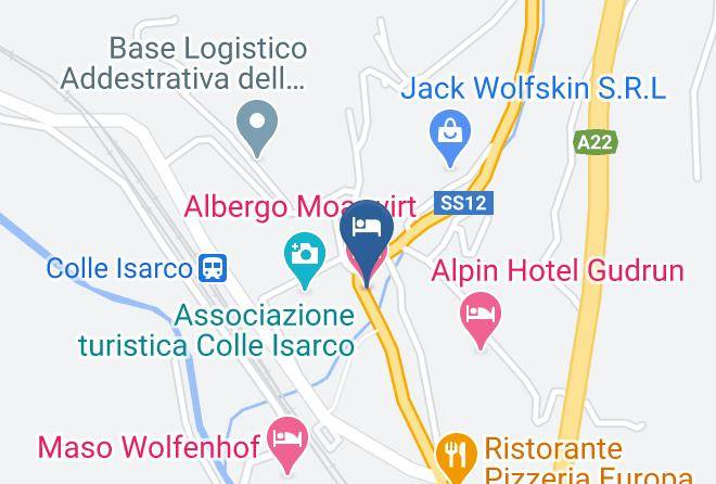 Bolzano - Albergo Moarwirt Maps