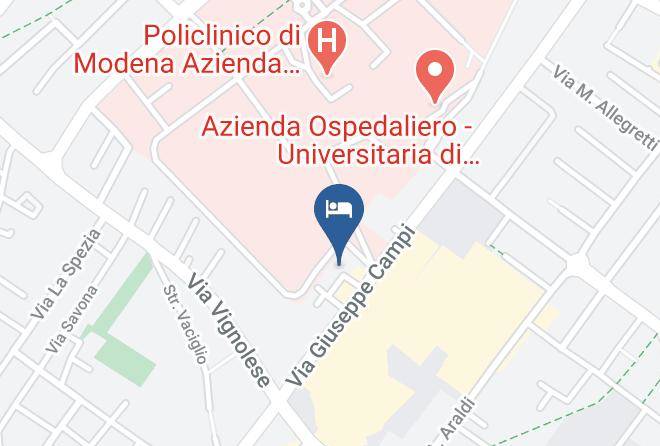 Modena - Albergo Moderno Hotel Maps