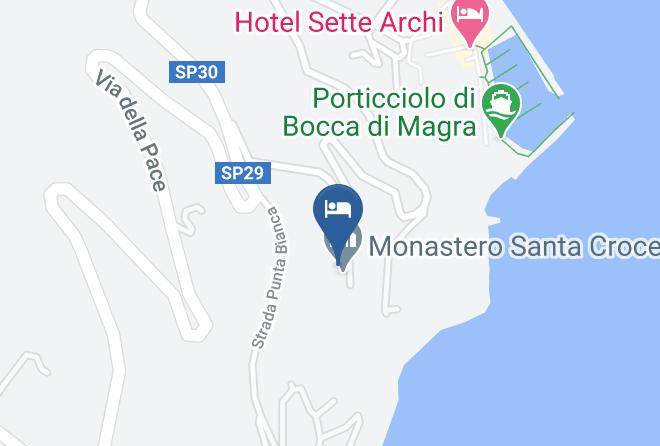 La Spezia - Albergo Monastero Santa Croce Maps