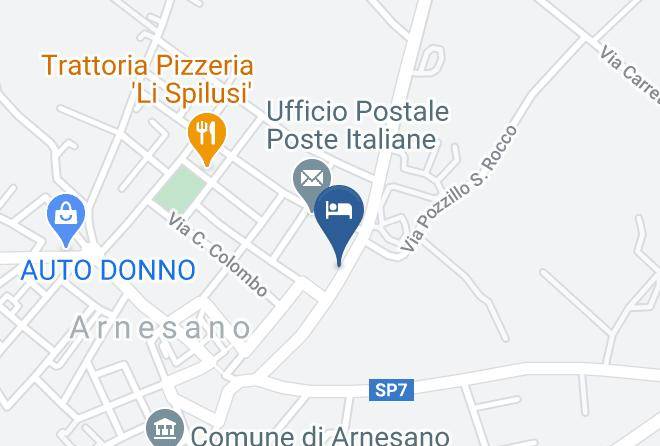 Lecce - Albergo Monnalisa Maps