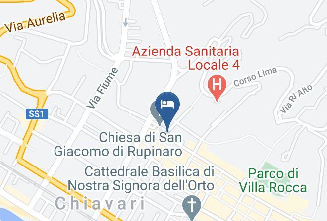 Genoa - Albergo Monte Rosa Maps