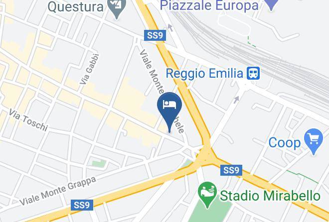 Reggio Emilia - Albergo Morandi Reggio Emilia Maps