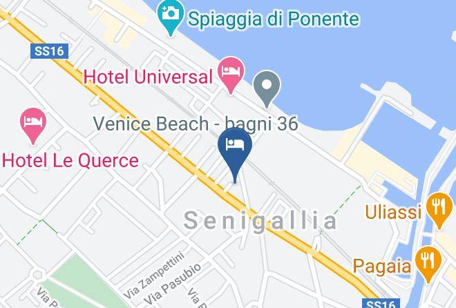 Ancona - Albergo Moretti Maps