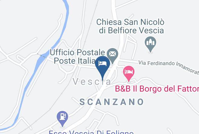 Perugia - Albergo Morico Maps