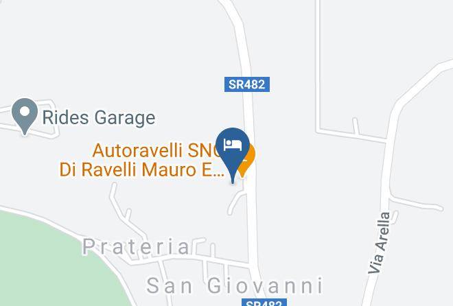 Rovigo - Albergo Motel La Gardenia Maps