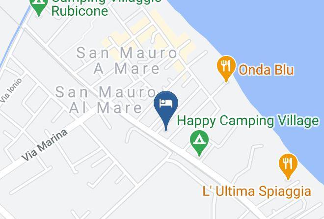 Forli - Albergo Napoleon Maps