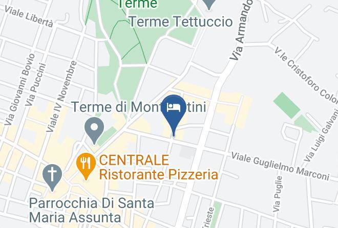 Pistoia - Albergo Natucci Maps