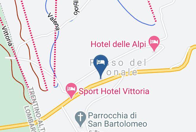 Trento - Albergo Negritella Maps