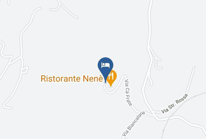 Pesaro And Urbino - Albergo Nene Maps