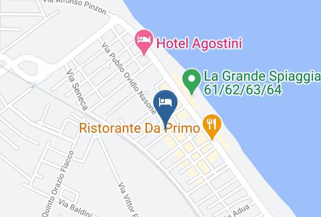 Rimini - Albergo Niagara Maps