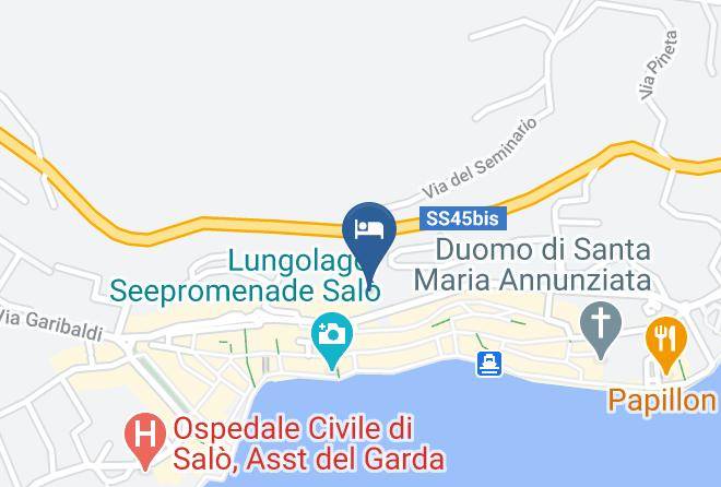 Brescia - Albergo Nonna Ebe Maps