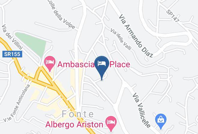 Frosinone - Albergo Nord Roma Maps