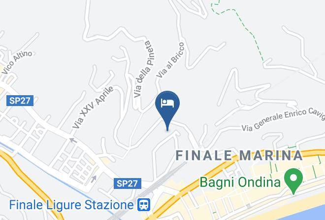 Savona - Albergo Oasi Maps