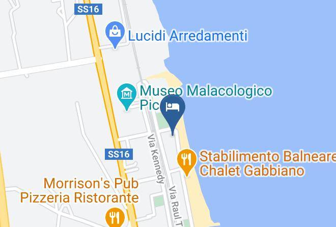 Ascoli Piceno - Albergo Oasi Di Cupra Maps