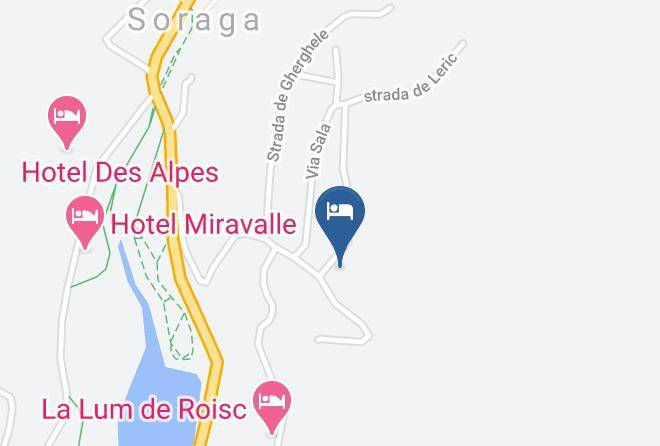 Trento - Albergo Ombretta Maps