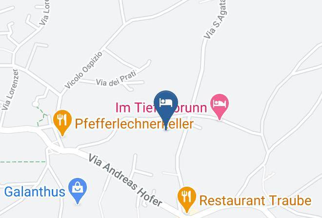 Bolzano - Albergo Ortgut Maps