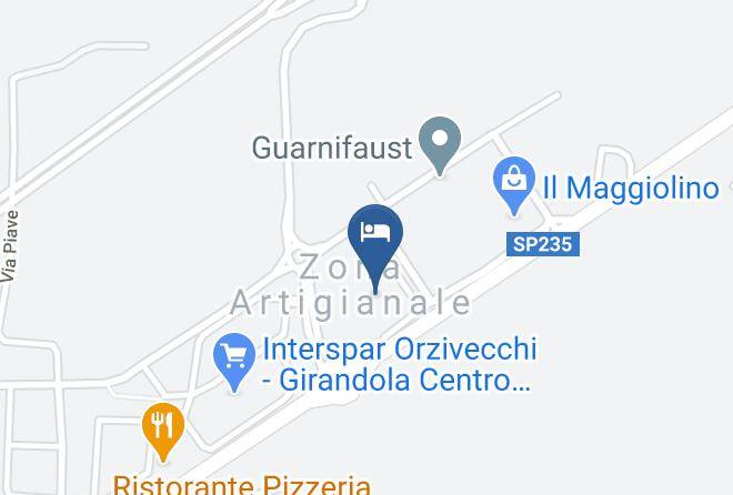 Brescia - Albergo Orzihotel Maps