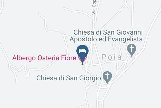Trento - Albergo Osteria Fiore Maps