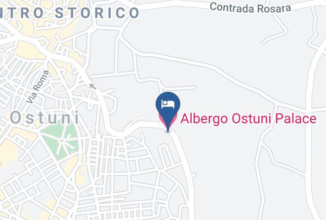 Brindisi - Albergo Ostuni Palace Maps