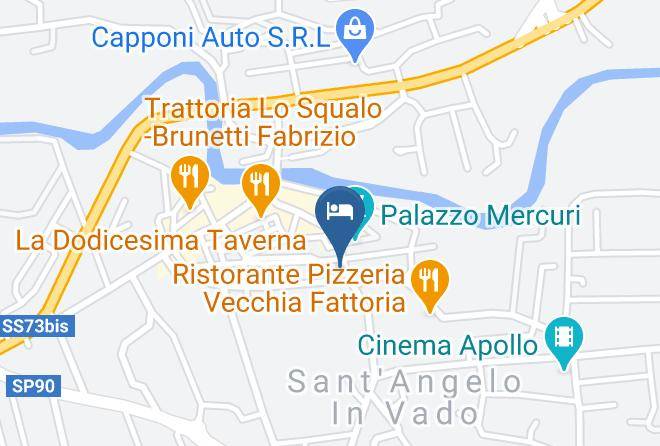 Pesaro And Urbino - Albergo Palazzo Baldani Maps