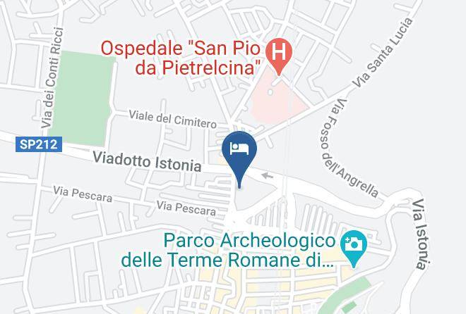 Chieti - Albergo Palizzi Maps