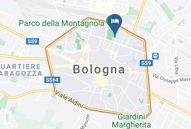 Bologna - Albergo Pallone Maps