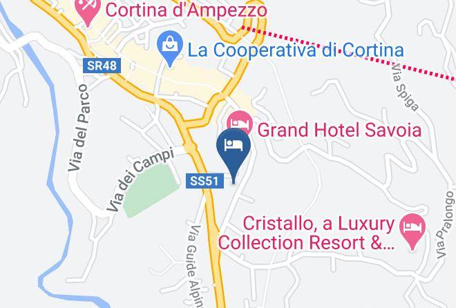 Belluno - Hotel Panda Maps