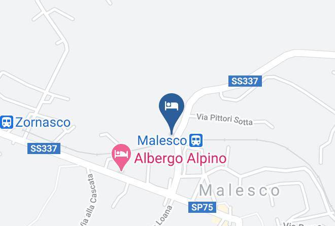 Verbano Cusio Ossola - Albergo Panorama Maps