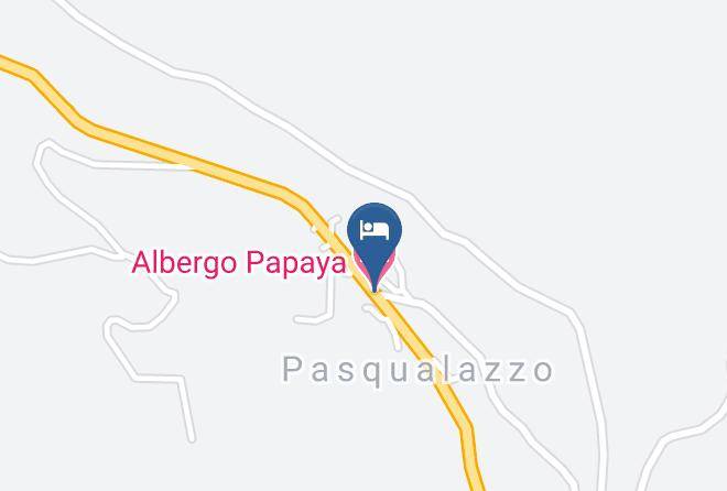 Catanzaro - Albergo Papaya Maps