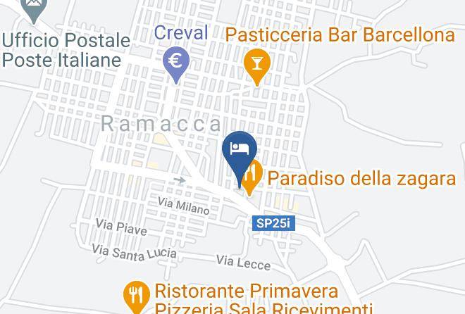 Catania - Albergo Paradiso Della Zagara Maps