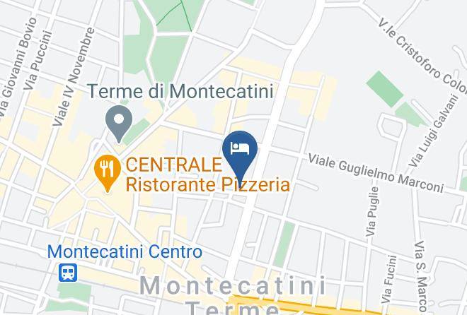 Pistoia - Albergo Paradiso Montecatini Terme Maps