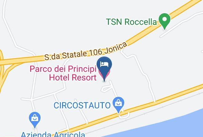 Reggio Di Calabria - Parco Dei Principi Hotel Resort Maps