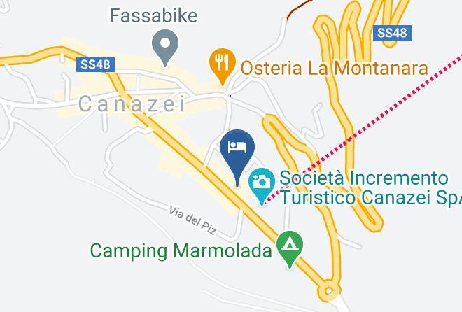 Trento - Hotel Pareda Maps