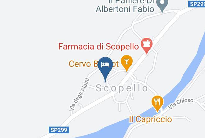 Vercelli - Albergo Passepartout Maps