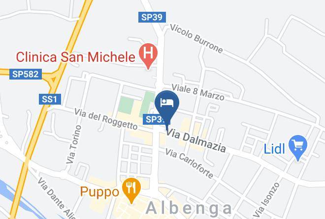 Savona - Hotel Pescetto Maps