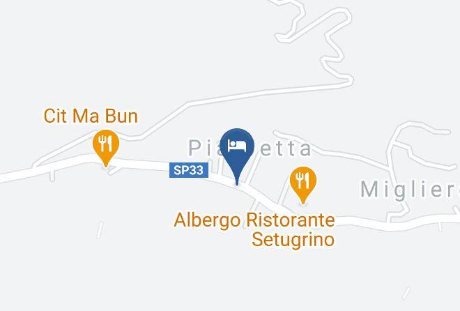 Turin - Albergo Pialpetta Maps