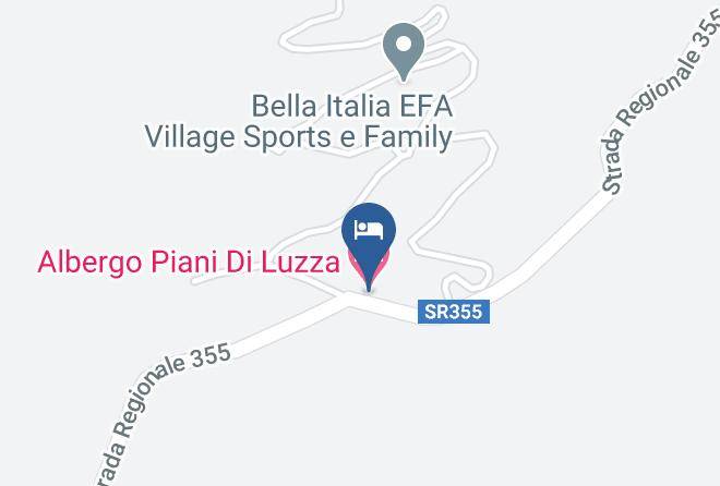 Udine - Albergo Piani Di Luzza Maps