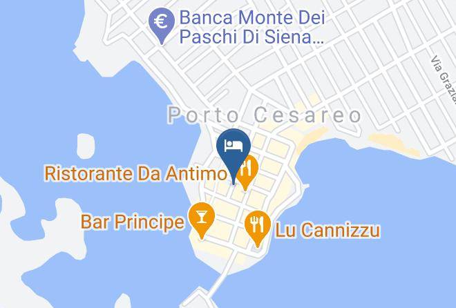 Albergo Piazza Risorgimento Mapa - Apulia - Lecce