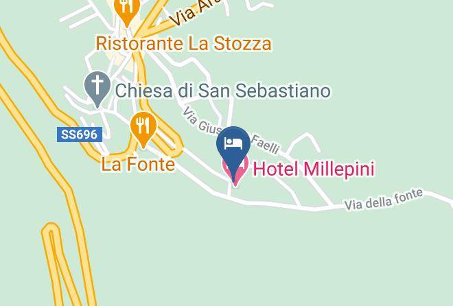 L Aquila - Albergo Piccola Selva Maps