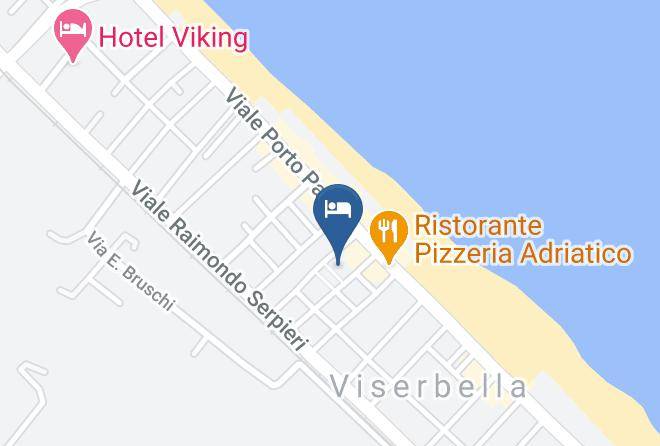 Rimini - Albergo Piccolo Hotel Astoria Maps